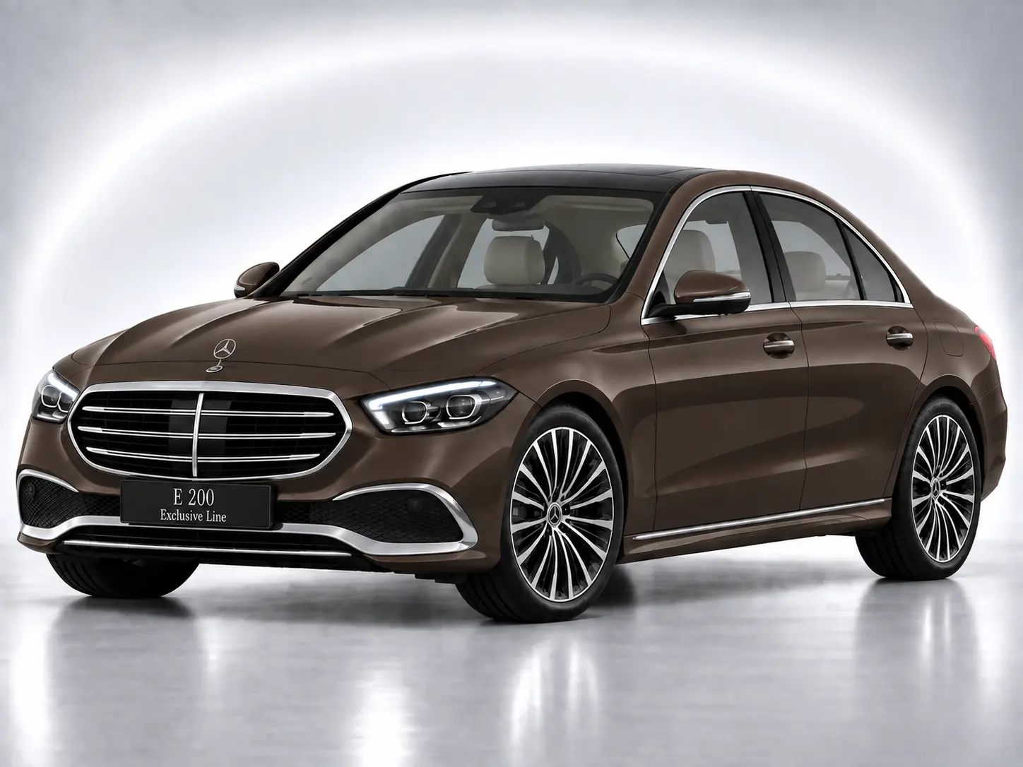 Mercedes Benz E-Class Velvet Brown · E 200 Exclusive