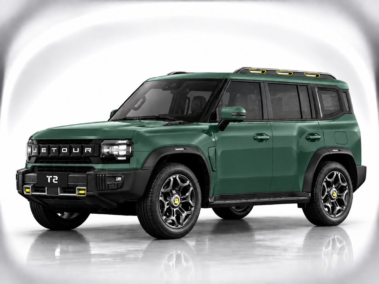 Jetour T2 Electroplated Green