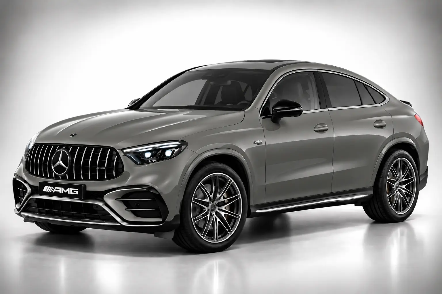 Mercedes-AMG GLC 43 Coupe MANUFAKTUR Alpine Grey