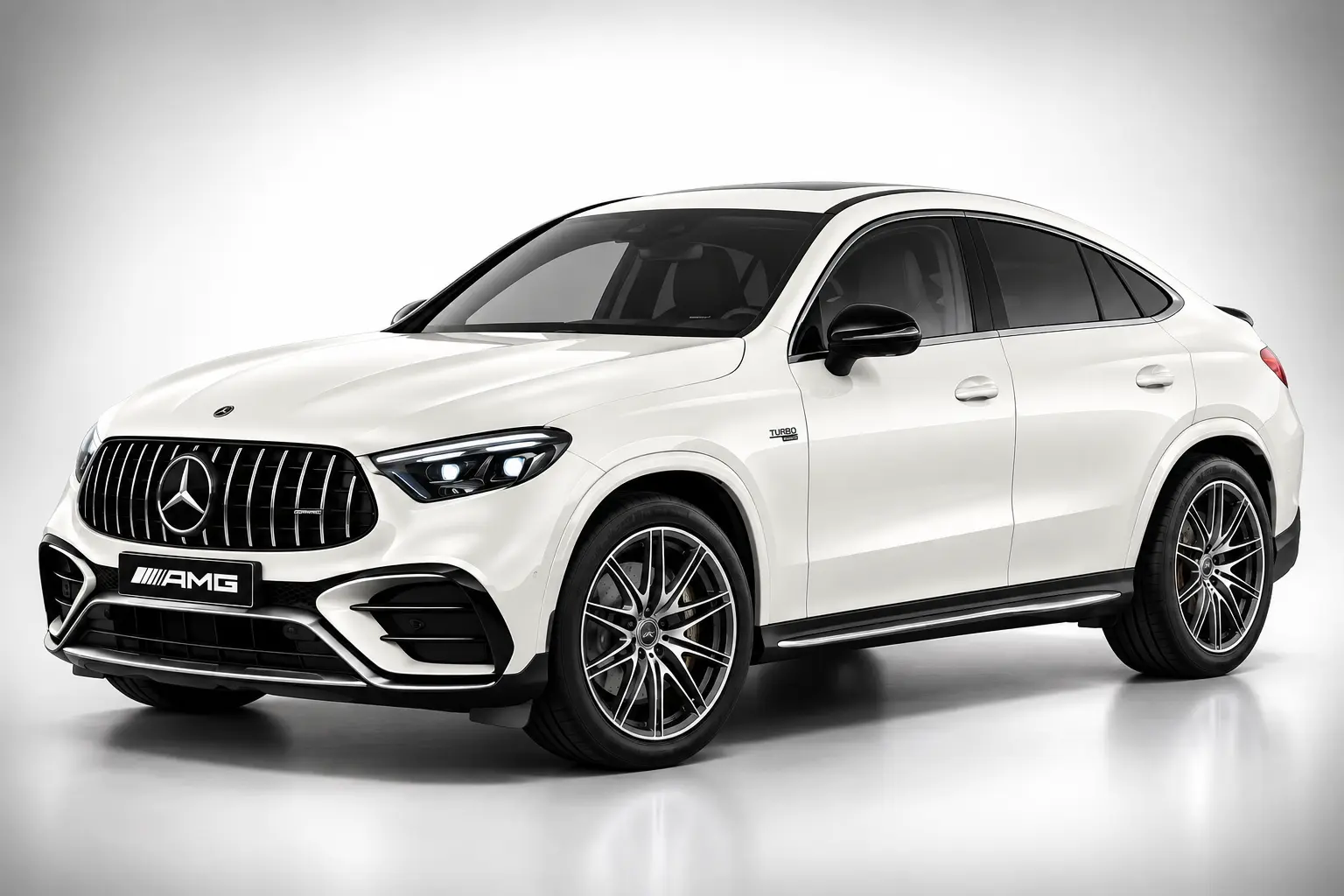 Mercedes-AMG GLC 43 Coupe Polar White