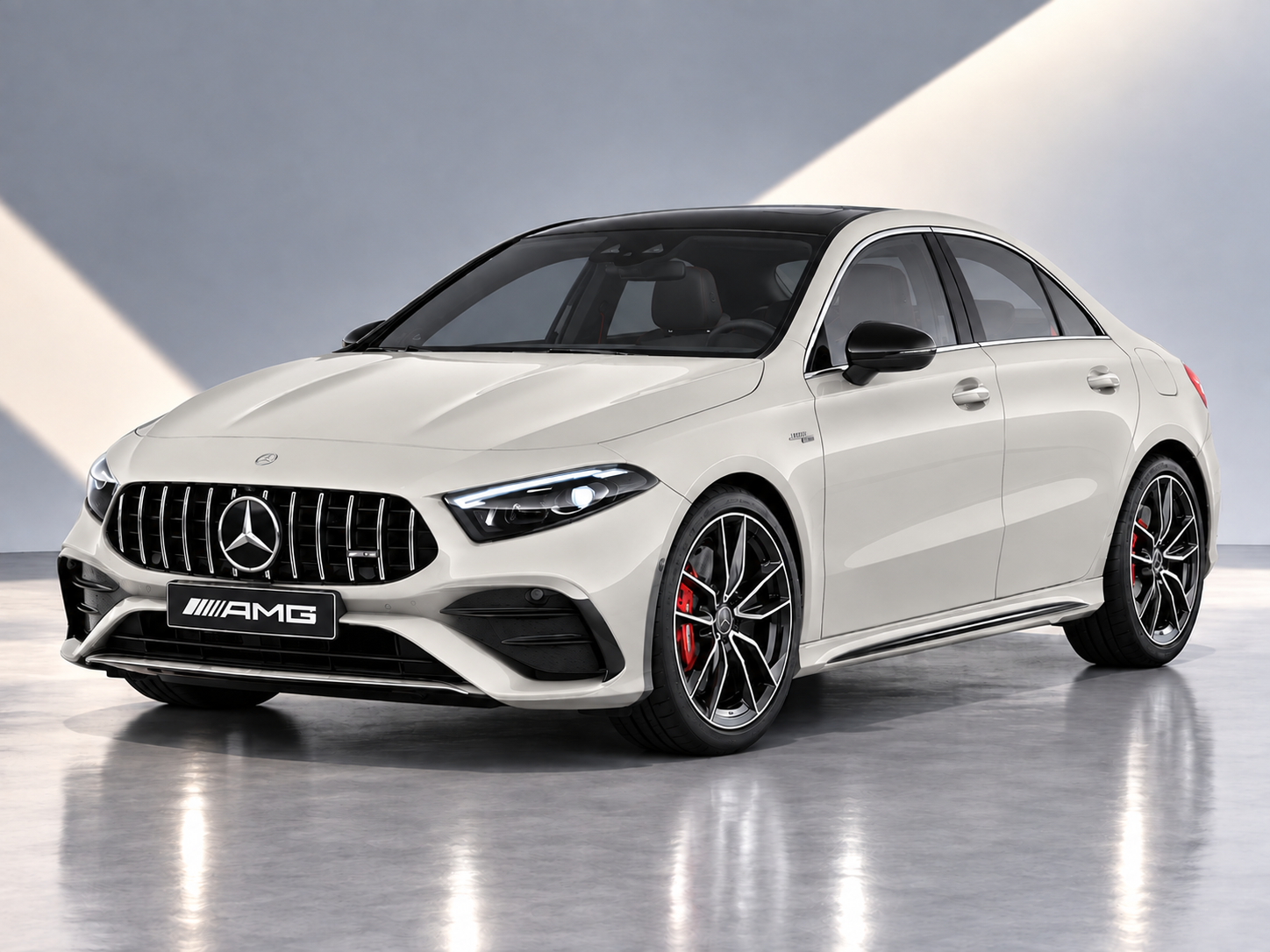 Mercedes-AMG A 35 Sedan Digital White