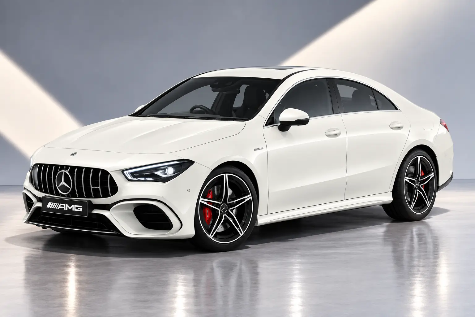 Mercedes-AMG CLA 45 S Polar White