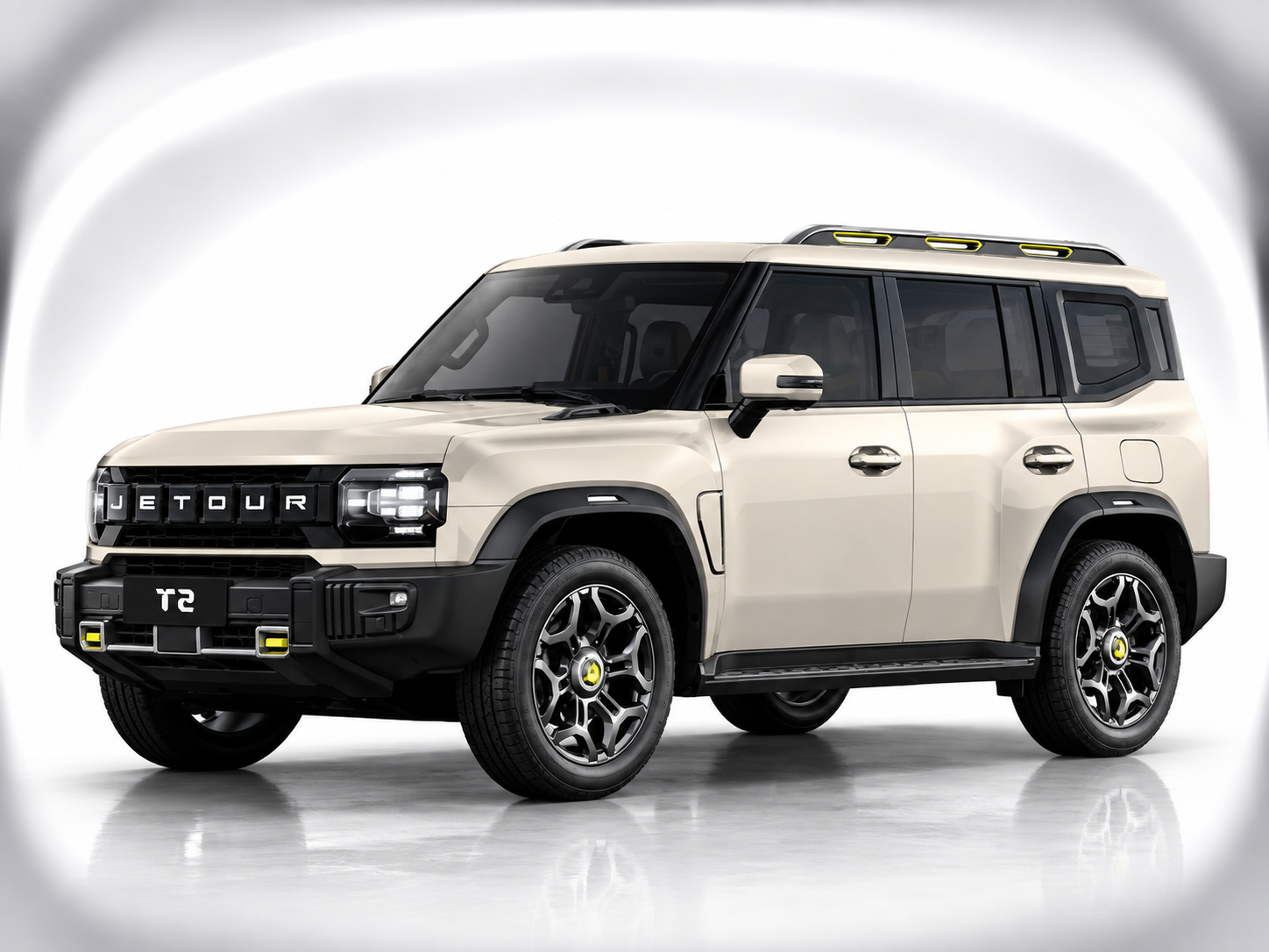 Jetour T2 Khaki White