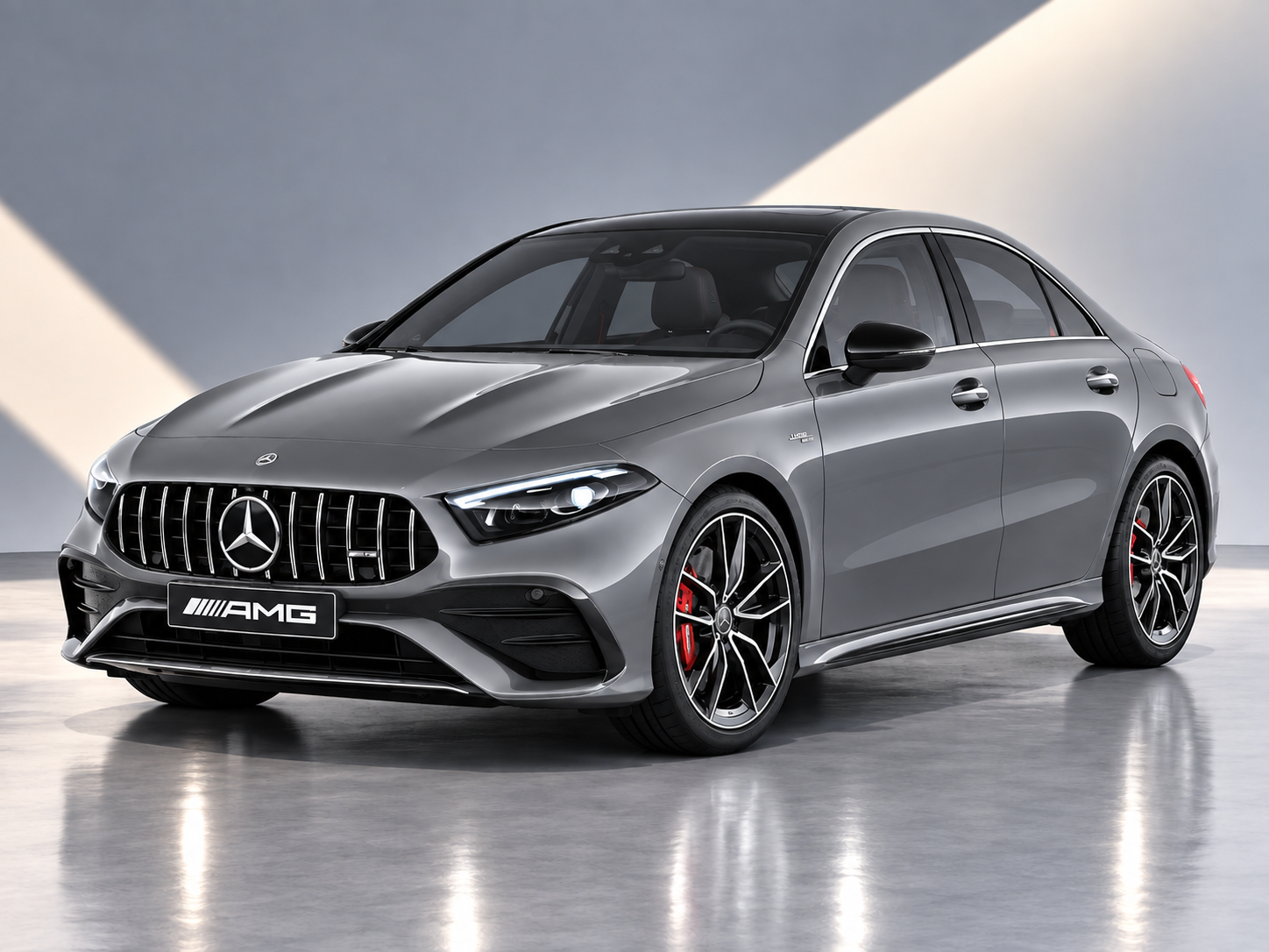 Mercedes-AMG A 35 Sedan Iridium Silver