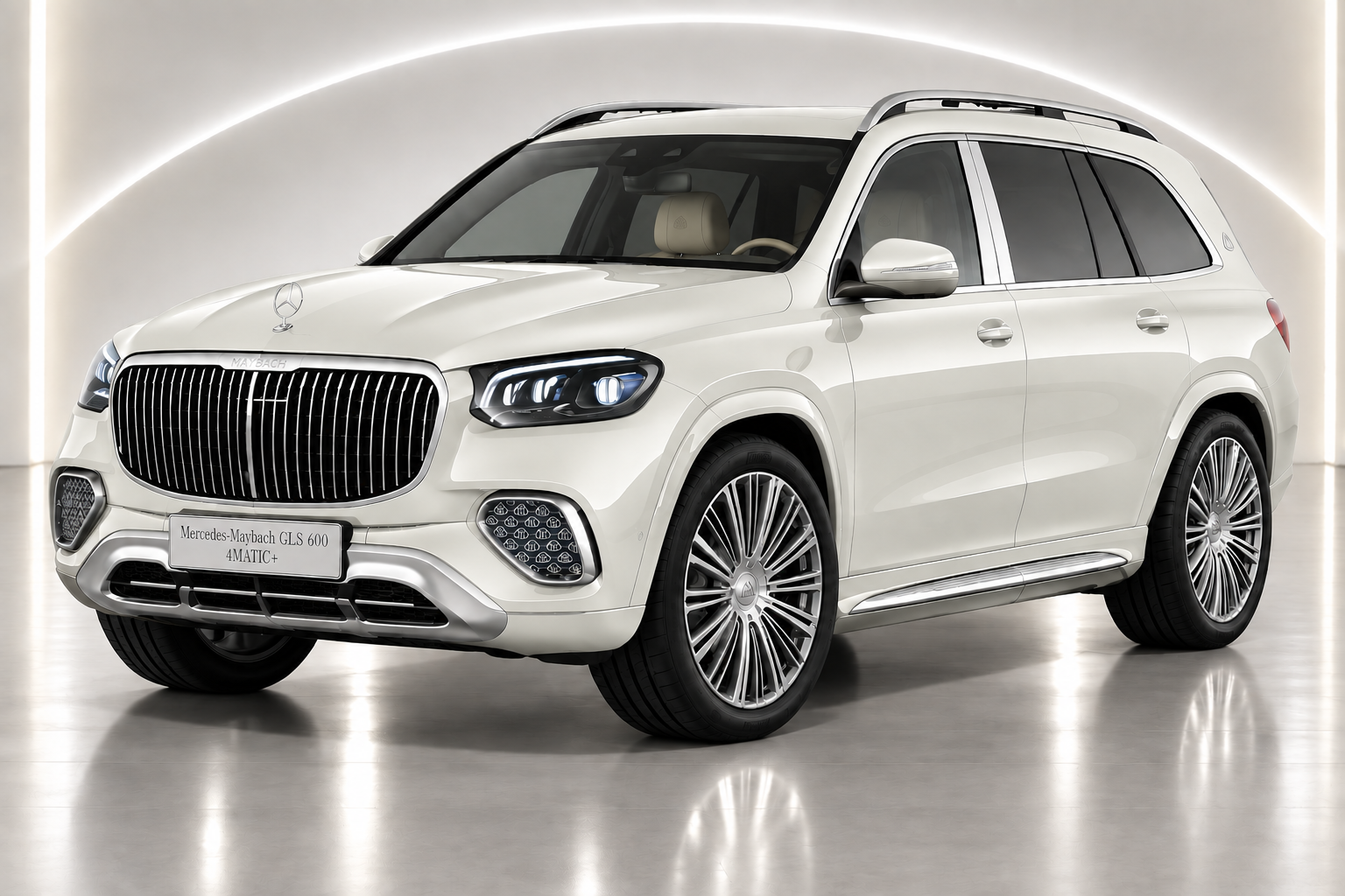 Mercedes-Maybach GLS MANUFAKTUR Diamond White Bright