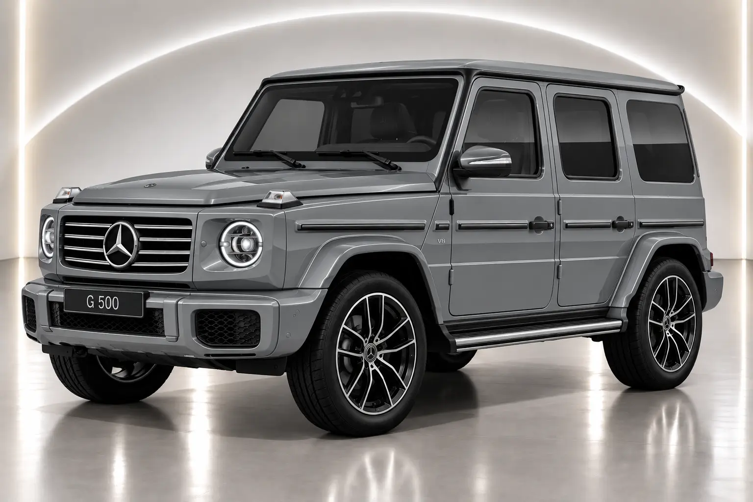 Mercedes Benz G-Class Iridium Silver