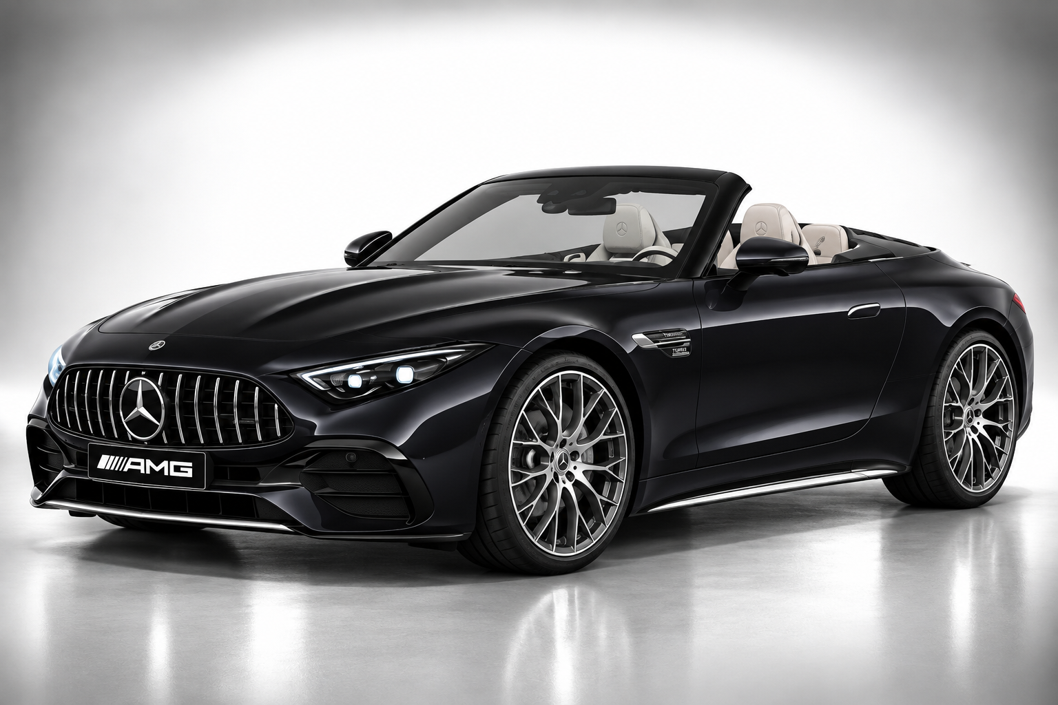 Mercedes-AMG SL 43 Obsidian Black