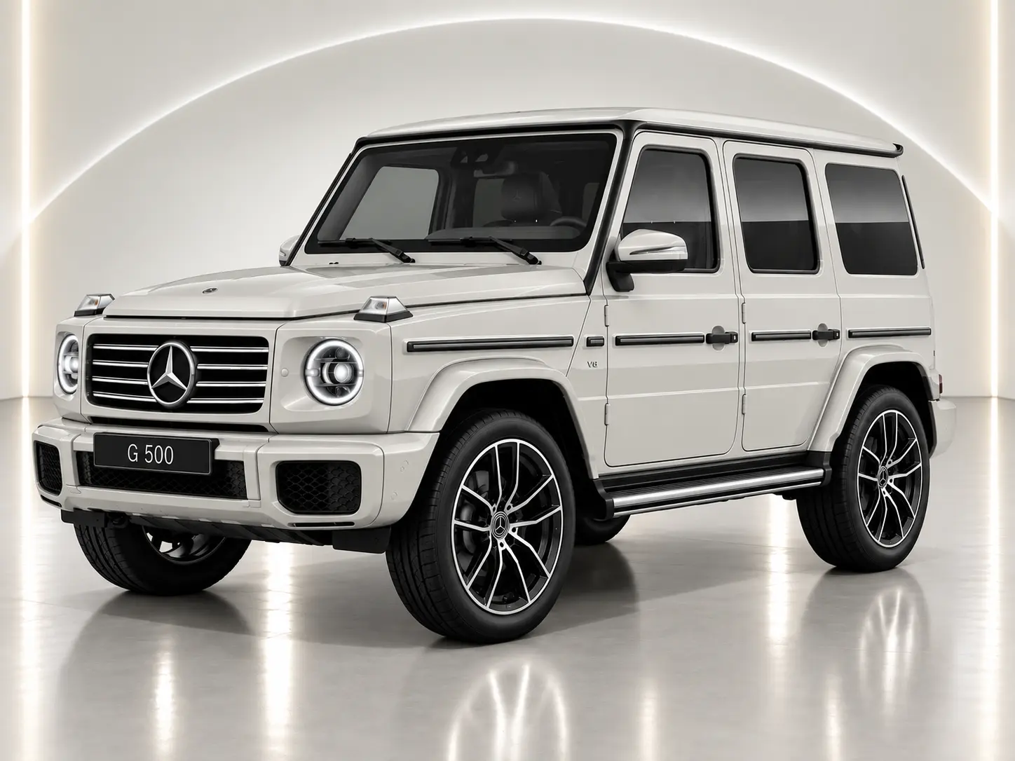 Mercedes Benz G-Class MANUFAKTUR Opalite White Bright