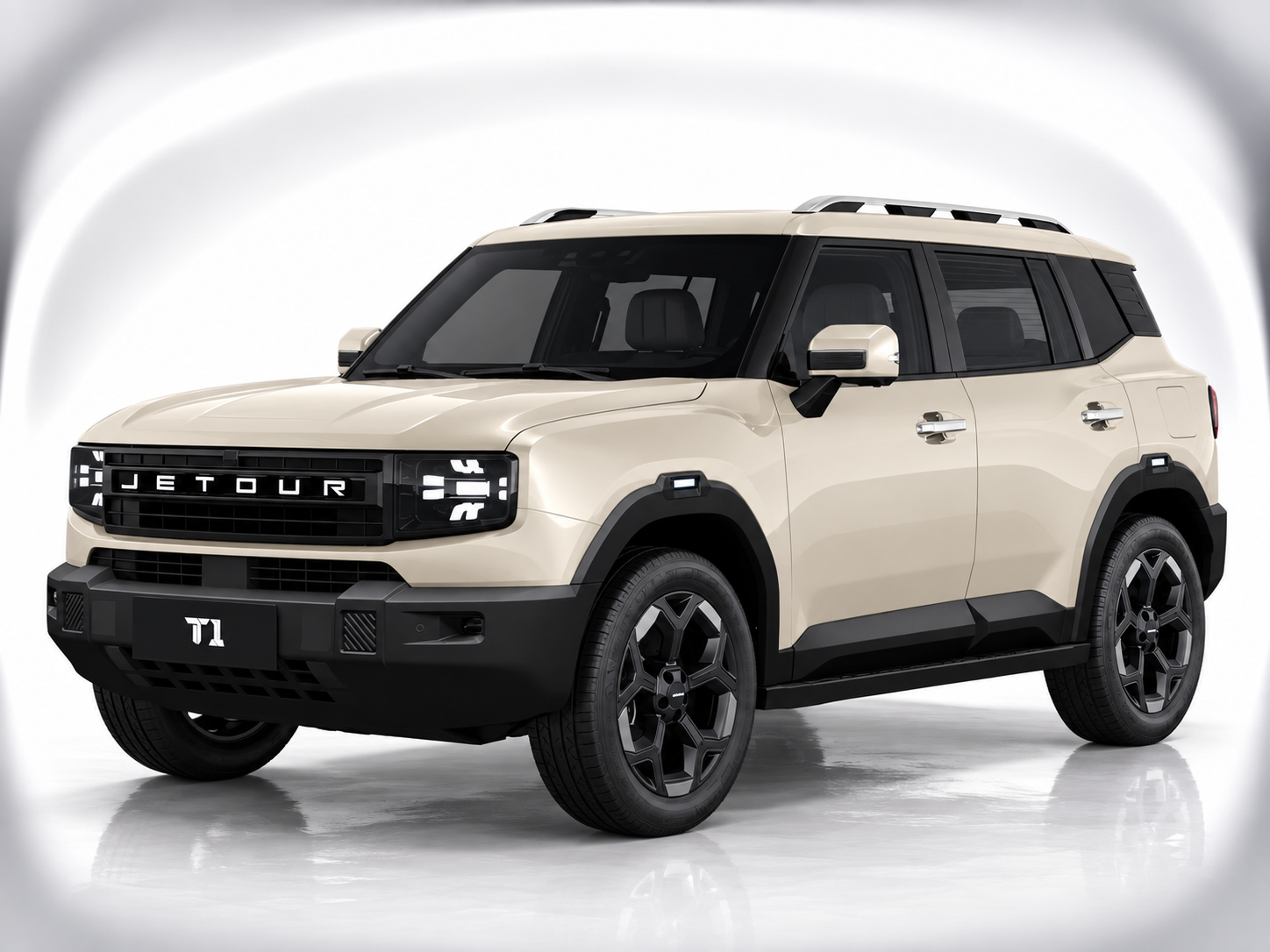 Jetour T1 Khaki White