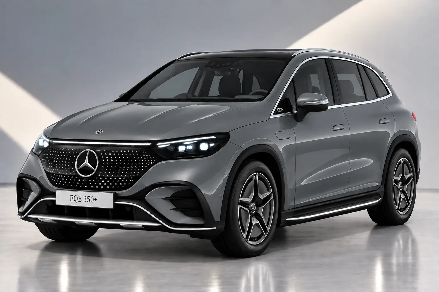 Mercedes Benz EQE SUV Selenite Grey