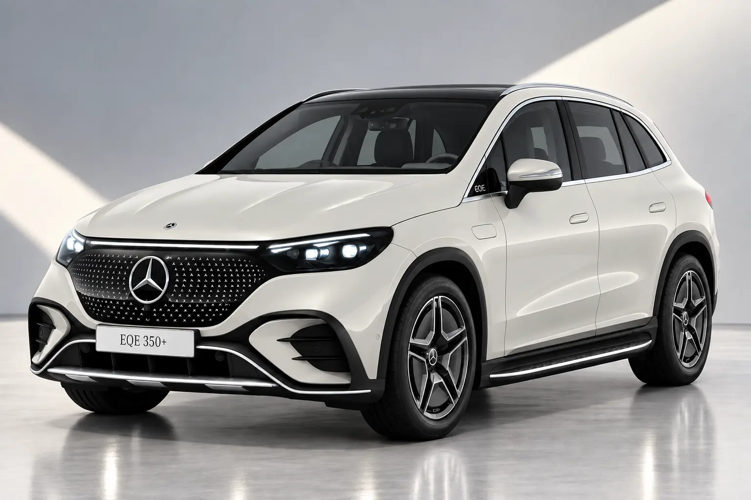 Mercedes Benz EQE SUV MANUFAKTUR Opalite White Bright