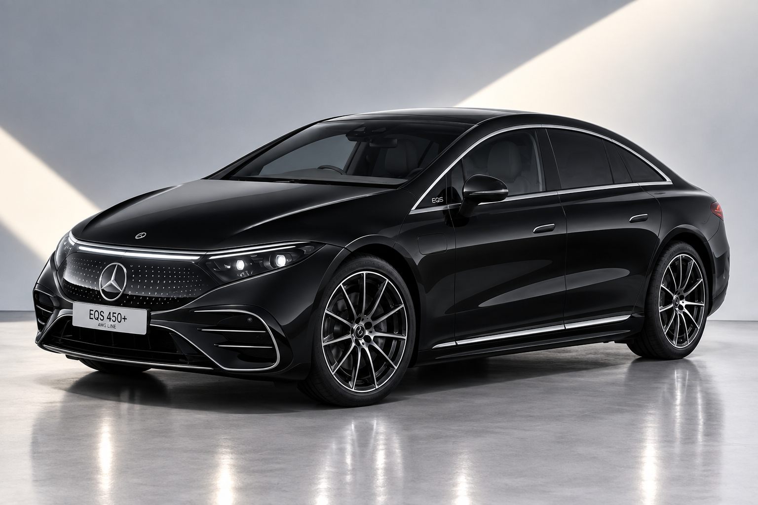 Mercedes Benz EQS Saloon Onyx Black