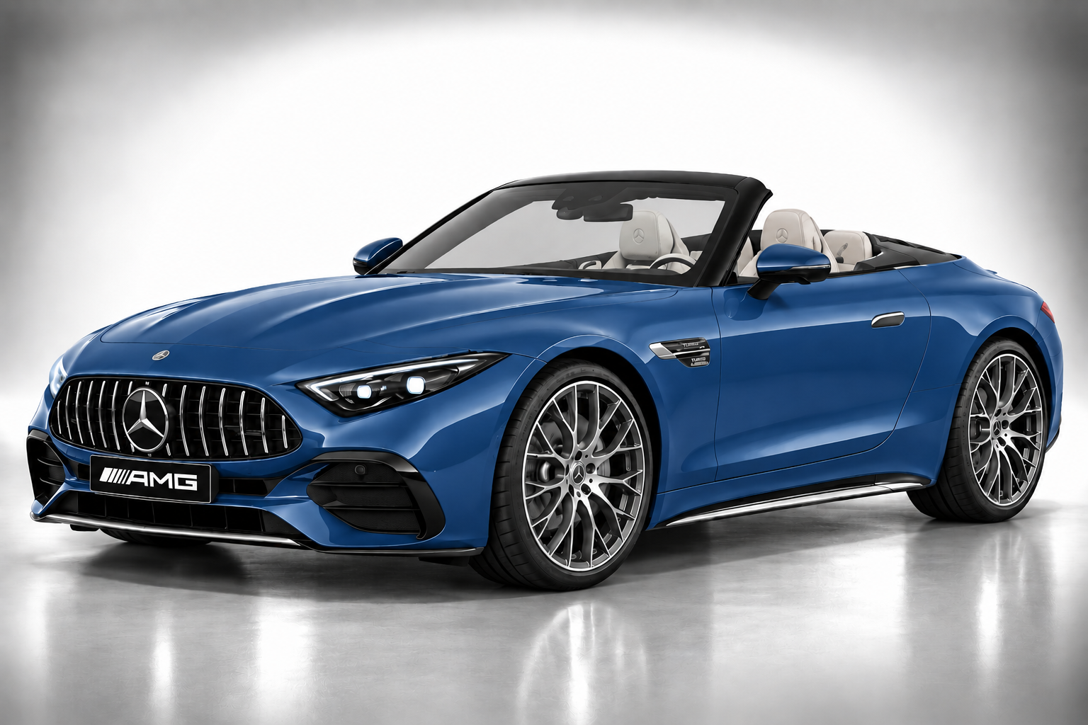 Mercedes-AMG SL 43 Hyper Blue