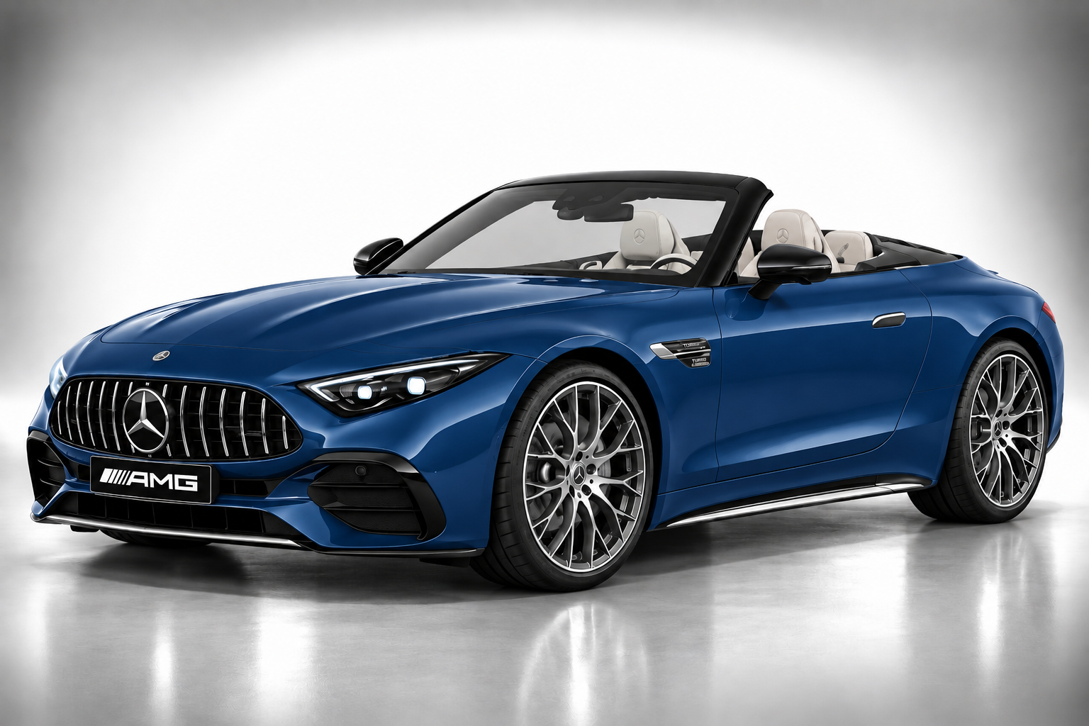 Mercedes-AMG SL 43 Spectral Blue