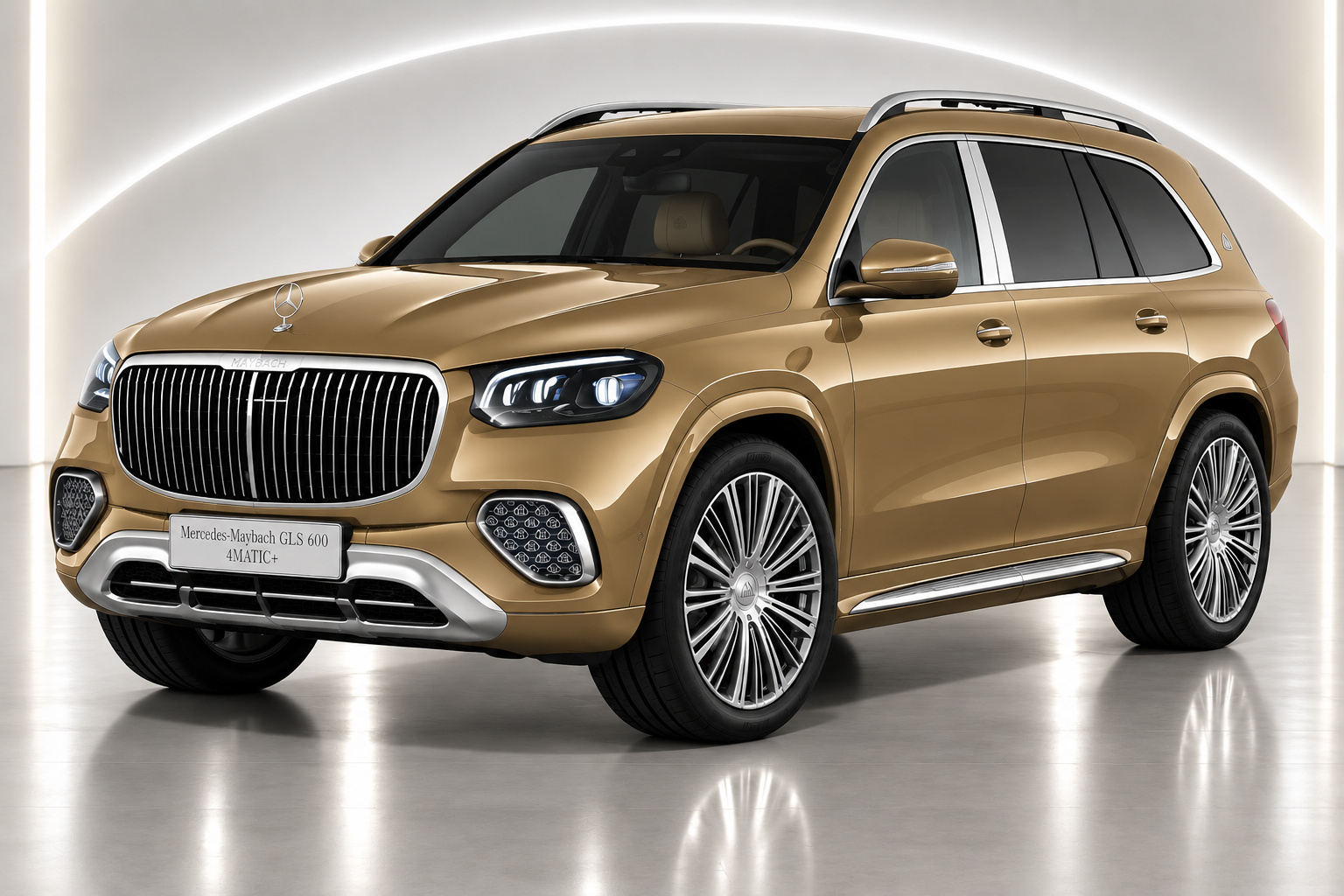 Mercedes-Maybach GLS MANUFAKTUR Kalahari Gold Metallic