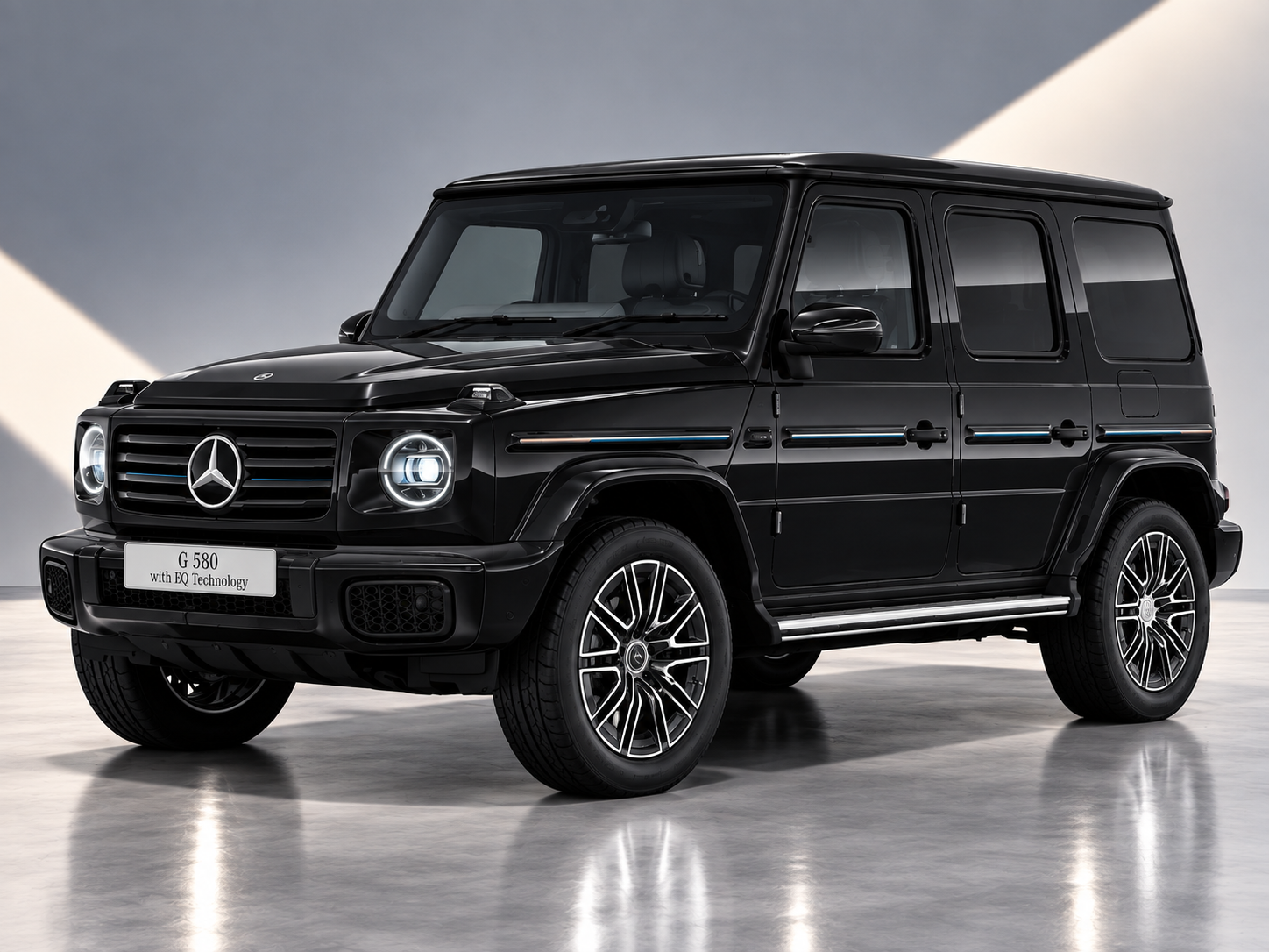 Mercedes Benz G 580 with EQ Technology Obsidian Black