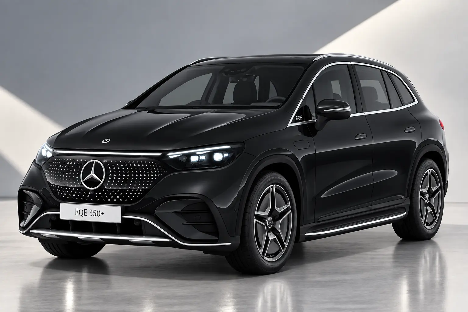 Mercedes Benz EQE SUV Obsidian Black