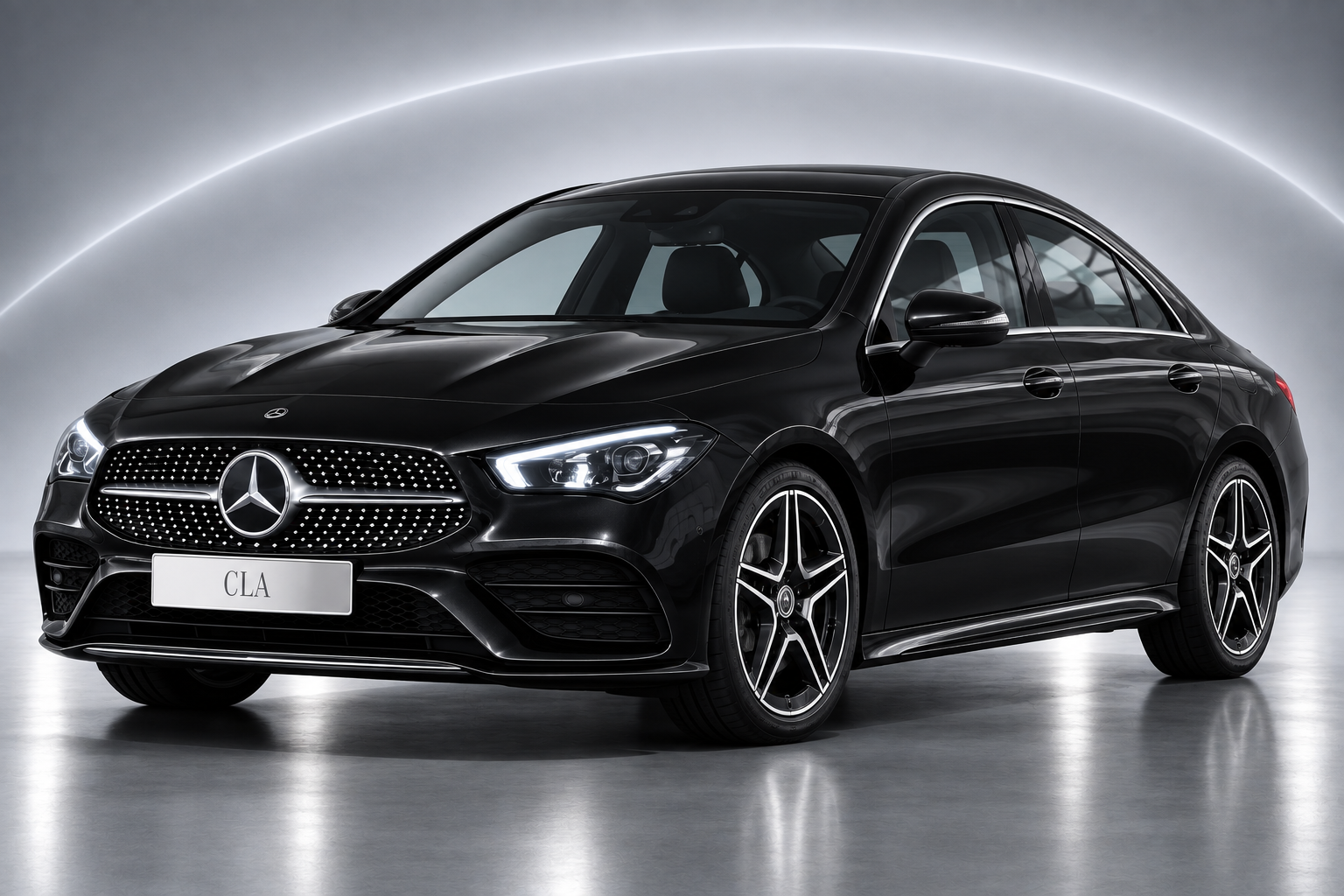 Mercedes Benz CLA Cosmos Black