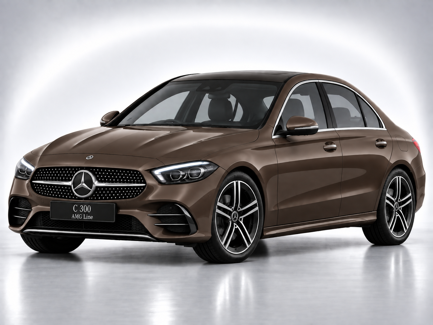 Mercedes Benz C-Class Velvet Brown · C 300 AMG Line